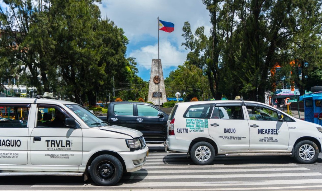 kinh nghiệm du lịch Baguio tự túc 2023 - đi taxi