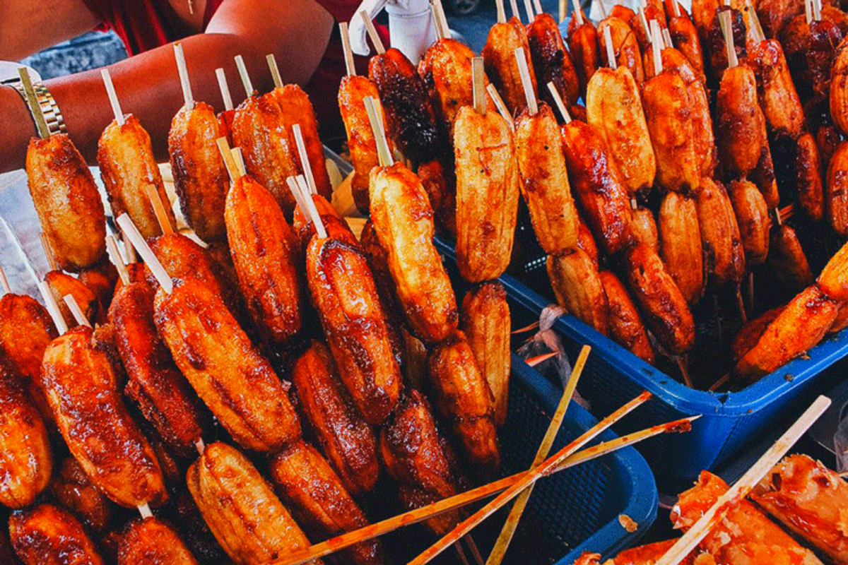 Chuối ngào đường - món ăn đường phố Philippines đặc sản độc đáo