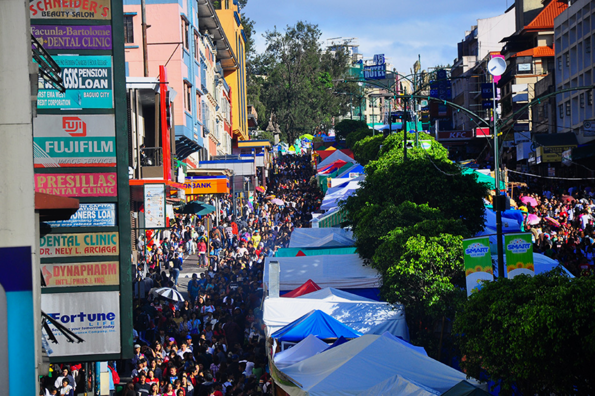 session road - du lịch Baguio