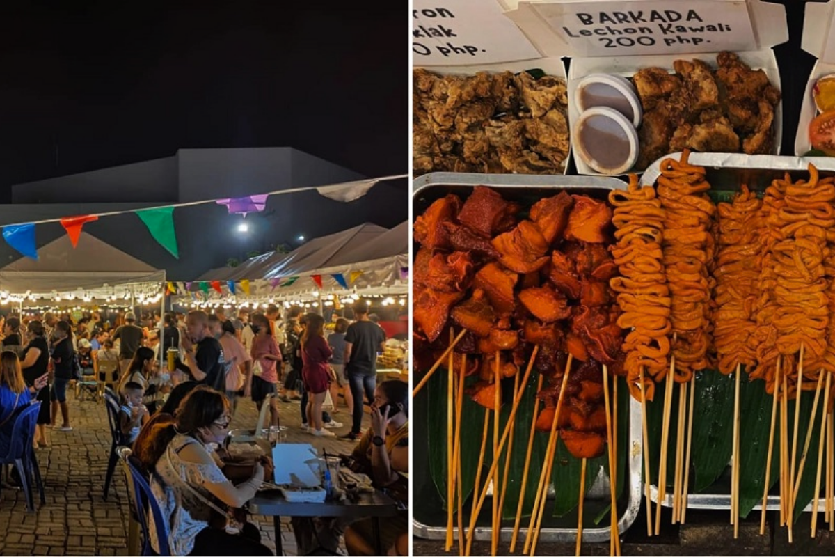 chợ đêm ở Manila